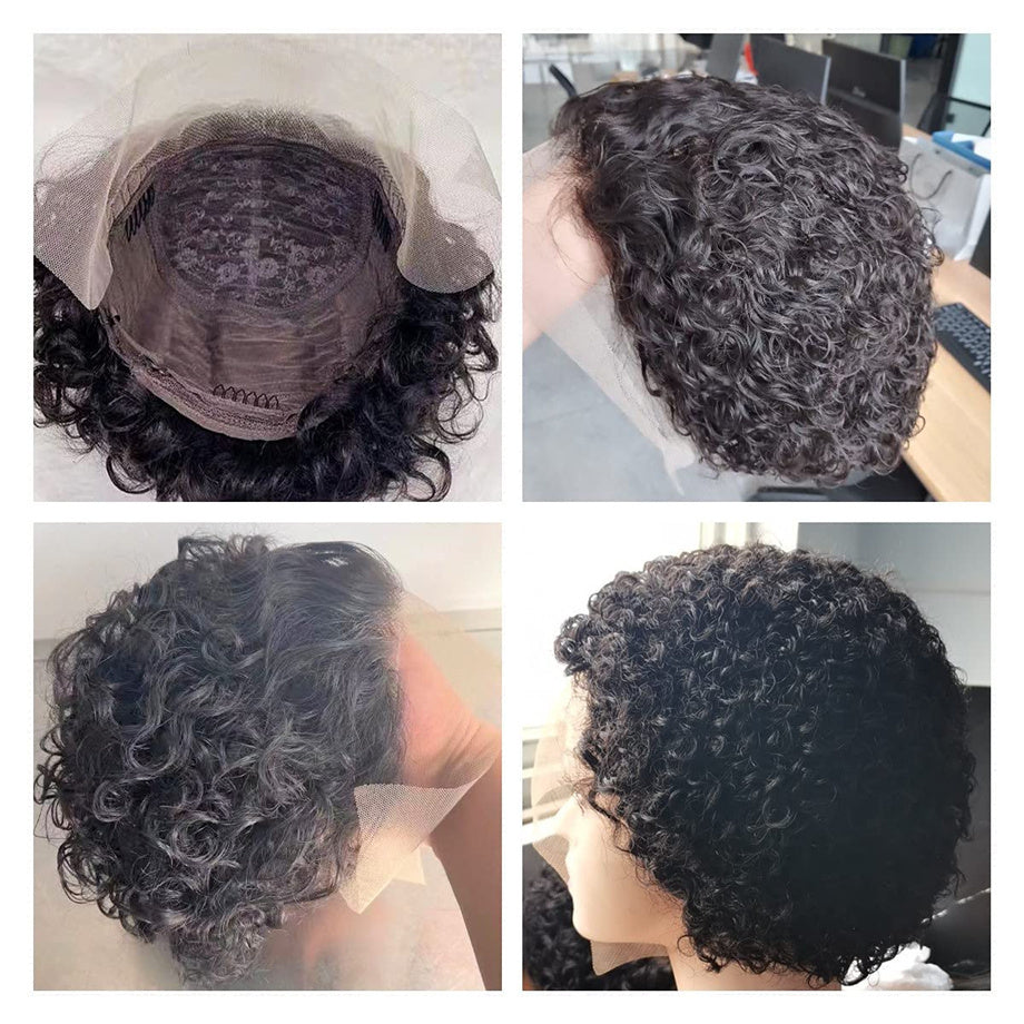 Natural Curly Hair Lace Before Any Face Wig Female Fashion - 24 Timmar Deals