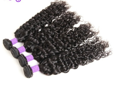 Wigs real hair India hair ladies water wave hair hair - 24 Timmar Deals