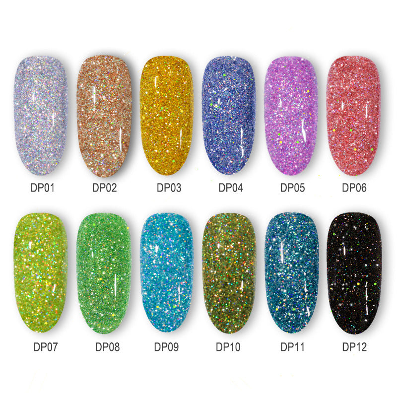 Laser glitter nail powder - 24 Timmar Deals