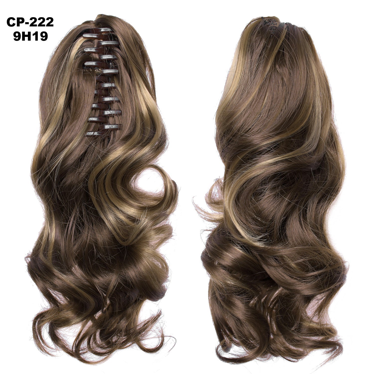 Long Wave Ponytail Wrap Around Ponytail Clip In Hair Headwear Gray Hairpiece Natural Extensions - 24 Timmar Deals