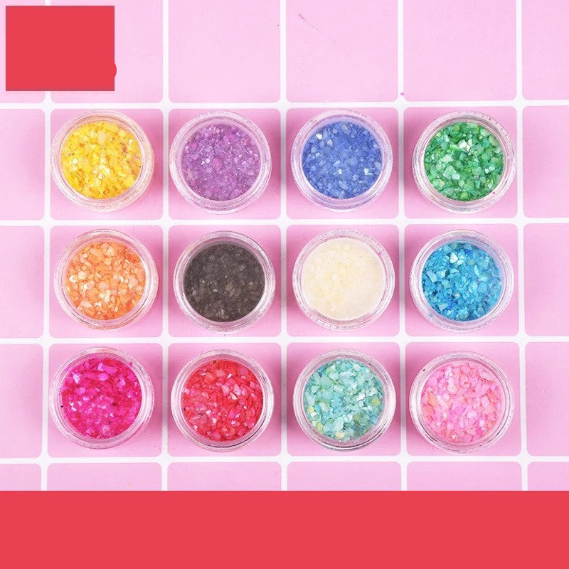 DIY 12 color glitter set - 24 Timmar Deals