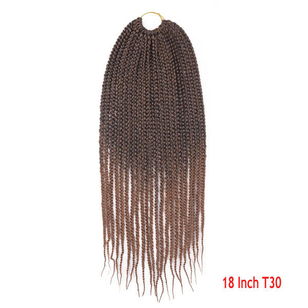 Crochet Hair Senegal Box Braids Braid Hair Extension - 24 Timmar Deals