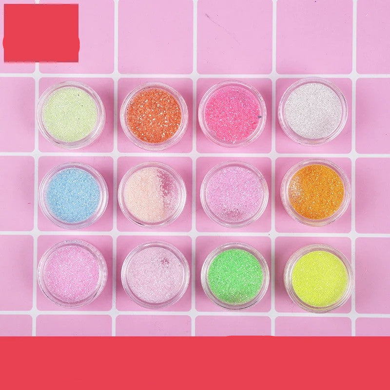 DIY 12 color glitter set - 24 Timmar Deals