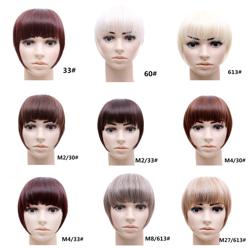 Hair Bangs Hairpiece Accessories Synthetic Fake Bangs - 24 Timmar Deals