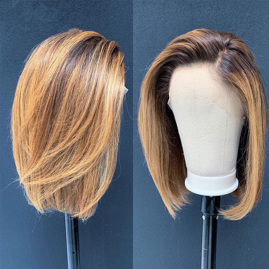 Side split color wig - 24 Timmar Deals