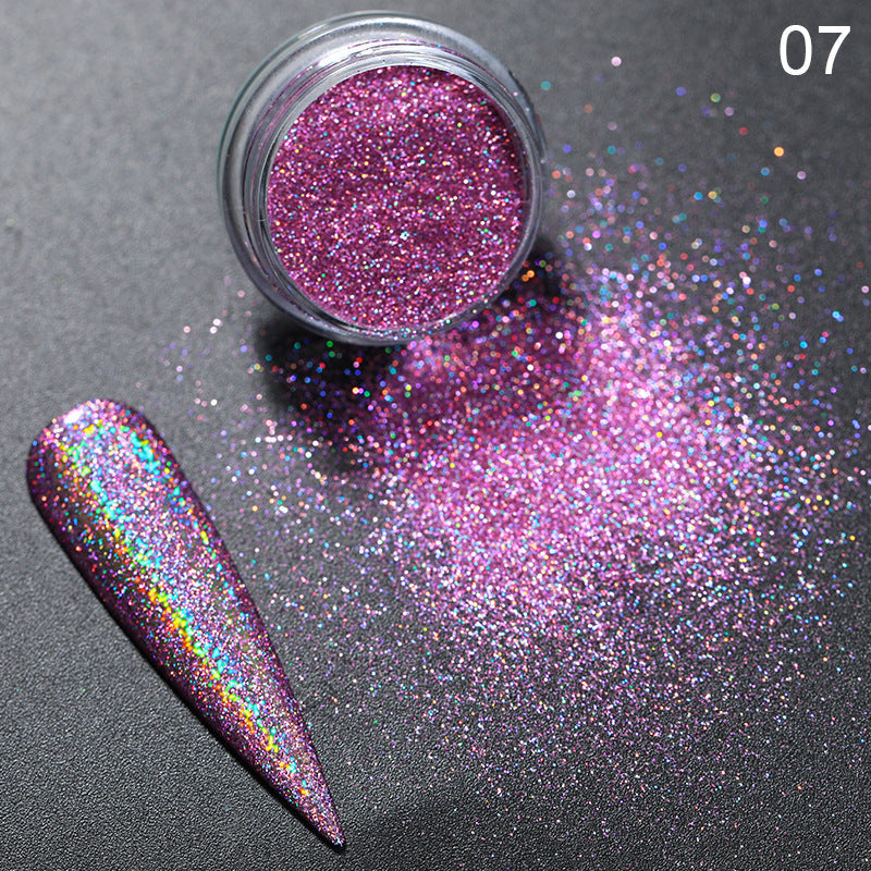 Symphony Mirror Mirror Powder Silver Nail Glitter - 24 Timmar Deals