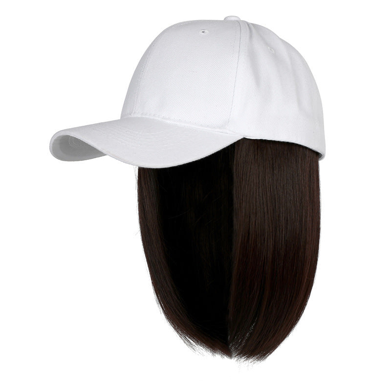 Wig Hat Wig Integrated Bob Head - 24 Timmar Deals
