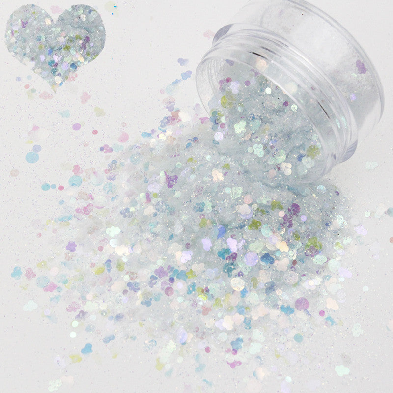 Nail Art New Symphony Sequins, Colorful Mixed Sequins, Glitter - 24 Timmar Deals