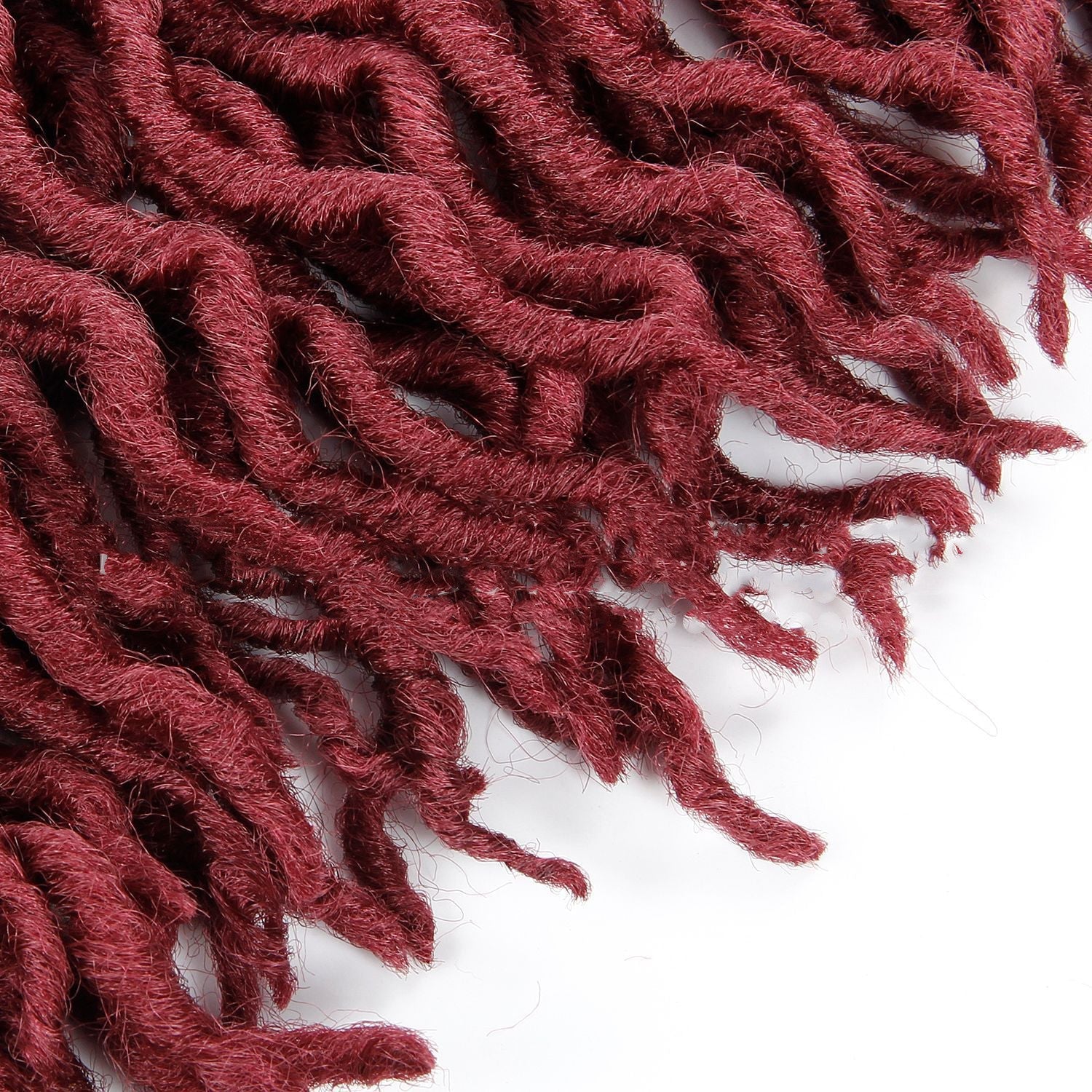 Ombre Curly Crochet Hair Synthetic Braiding Hair Extensions - 24 Timmar Deals