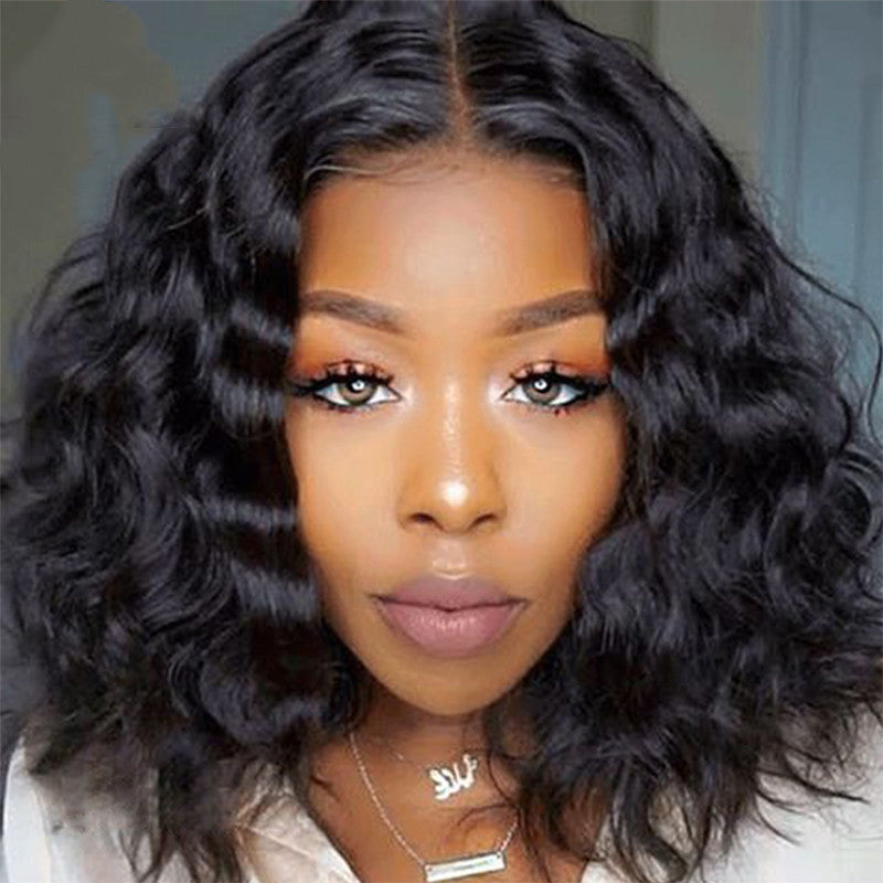 New Style African Wigs European And American Short Curly Hair Afro Wigs Medium Fber Headgear Wholesale - 24 Timmar Deals