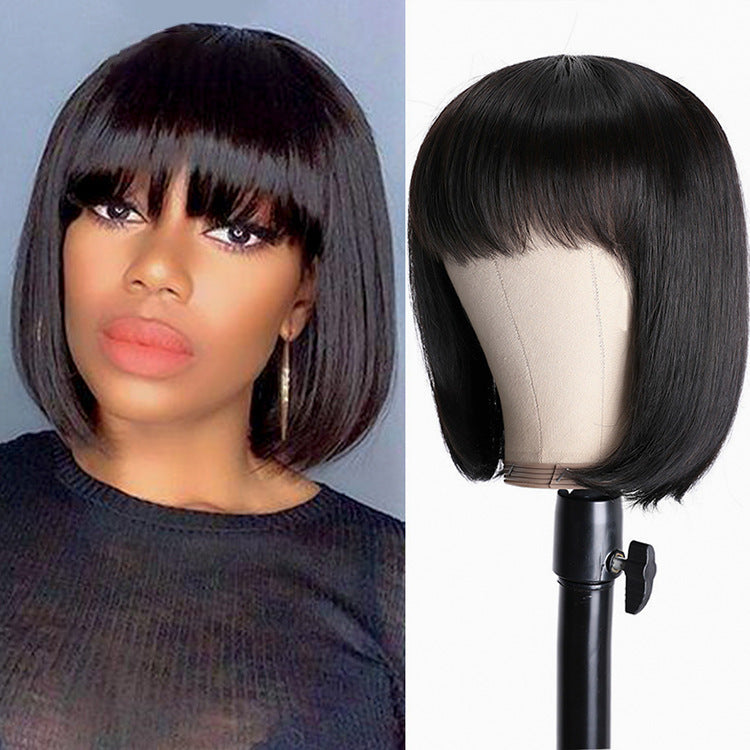 Full Machine Human Hair Wigs - 24 Timmar Deals