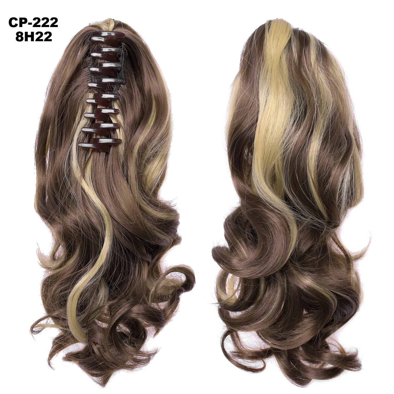 Long Wave Ponytail Wrap Around Ponytail Clip In Hair Headwear Gray Hairpiece Natural Extensions - 24 Timmar Deals