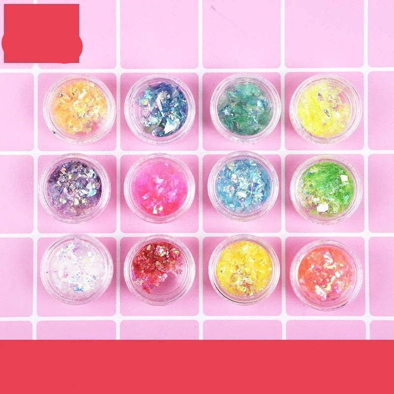 DIY 12 color glitter set - 24 Timmar Deals