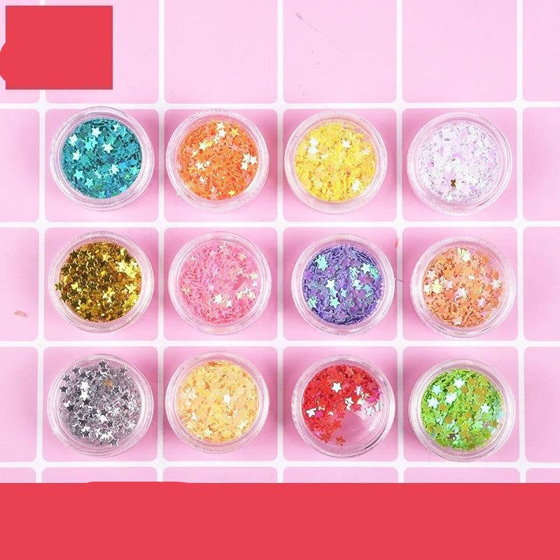 DIY 12 color glitter set - 24 Timmar Deals