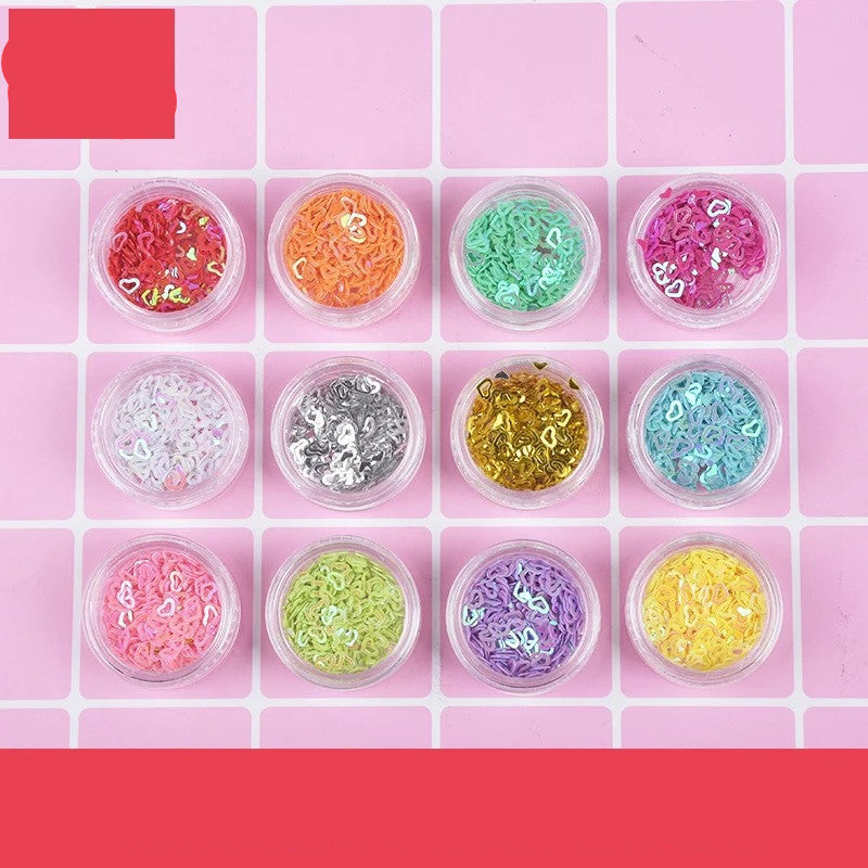 DIY 12 color glitter set - 24 Timmar Deals