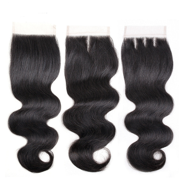 Brazilian Human Hair Bundles with closure - 24 Timmar Deals