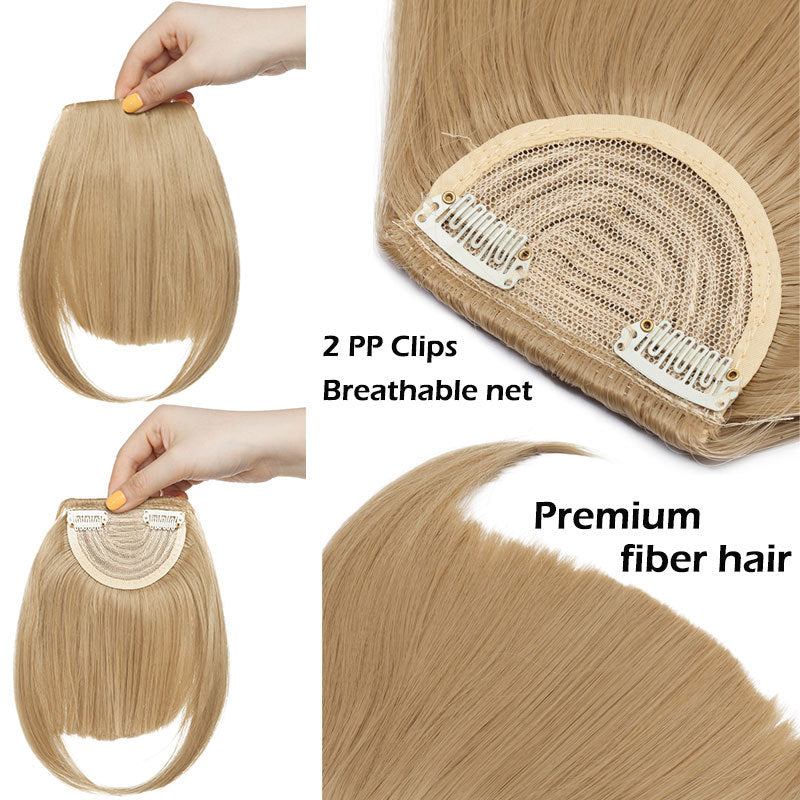 Hair Bangs Hairpiece Accessories Synthetic Fake Bangs - 24 Timmar Deals