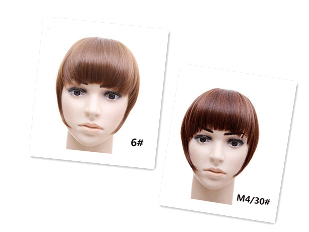 Hair Bangs Hairpiece Accessories Synthetic Fake Bangs - 24 Timmar Deals