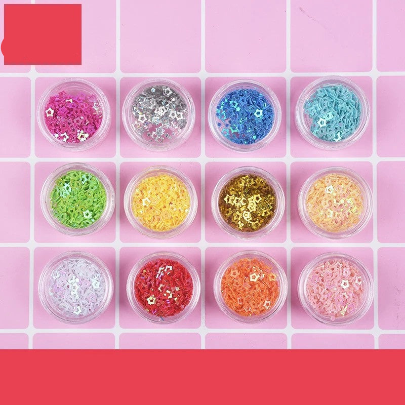 DIY 12 color glitter set - 24 Timmar Deals