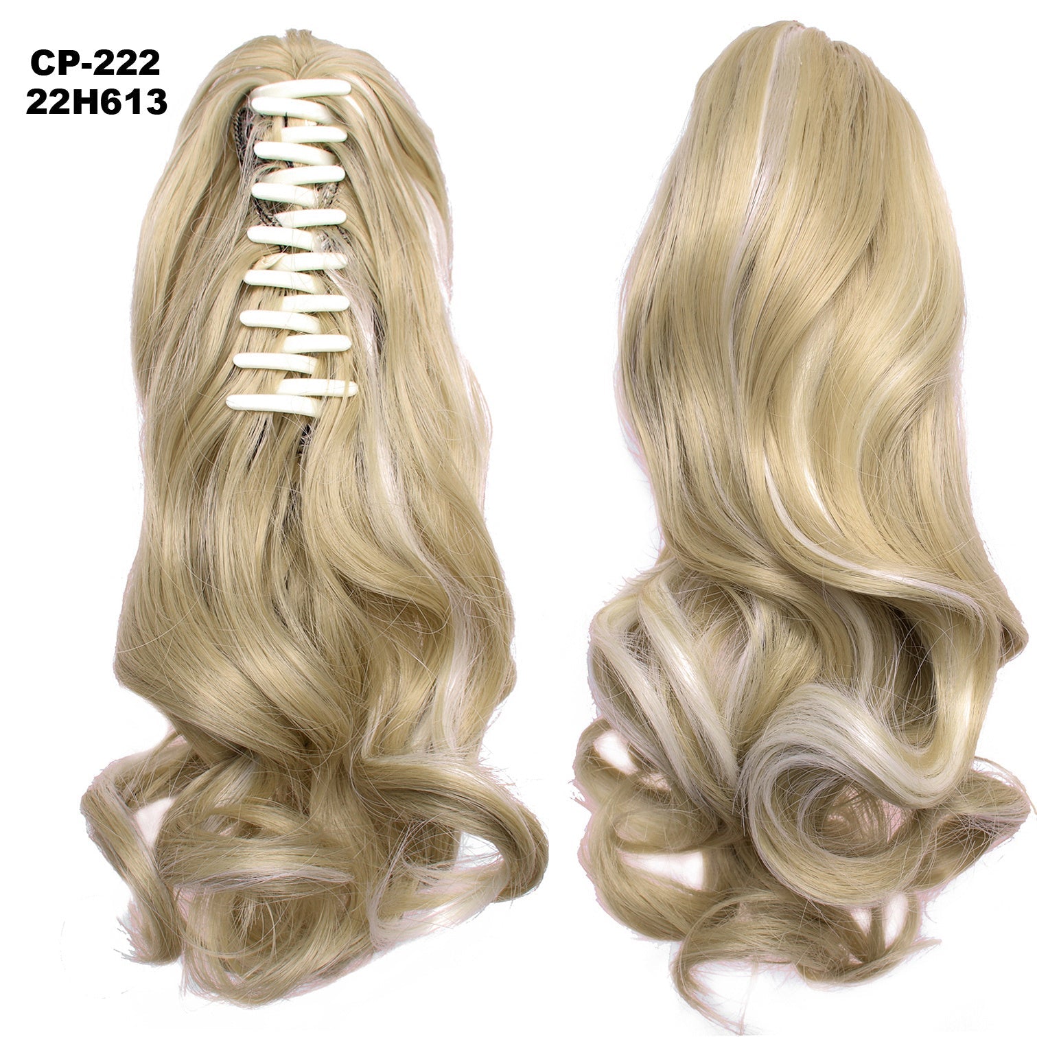 Long Wave Ponytail Wrap Around Ponytail Clip In Hair Headwear Gray Hairpiece Natural Extensions - 24 Timmar Deals