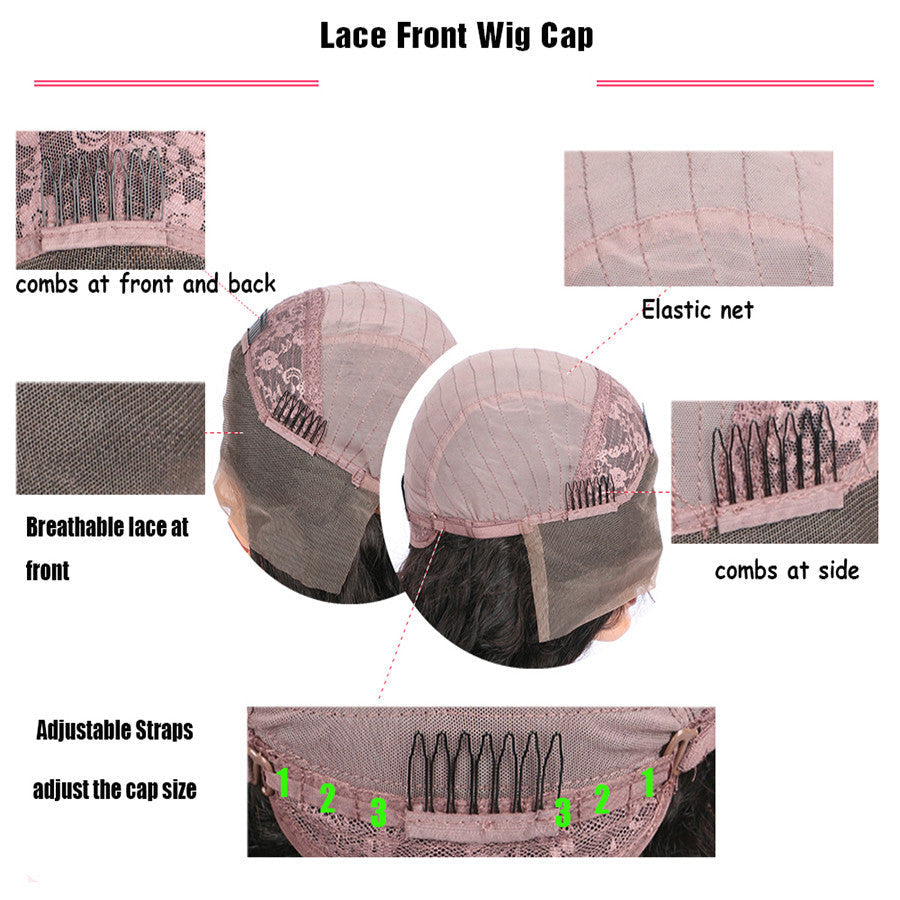 Side split color wig - 24 Timmar Deals