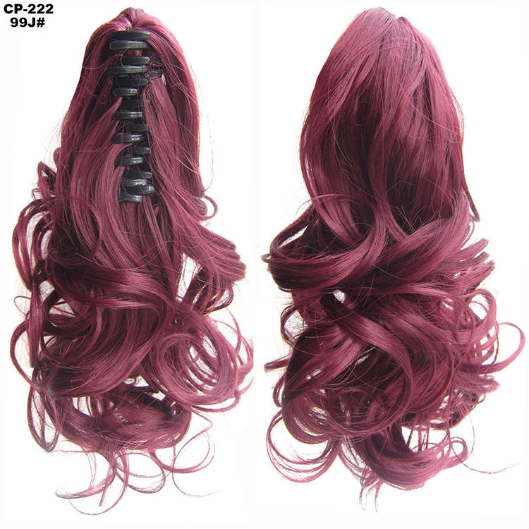 Long Wave Ponytail Wrap Around Ponytail Clip In Hair Headwear Gray Hairpiece Natural Extensions - 24 Timmar Deals