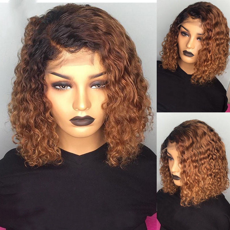 Water wave bob wigs Human Hair - 24 Timmar Deals