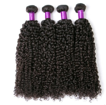 Brazilian Virgin Human Hair Kinky Curly Brazil Real Wig Hair Curtain - 24 Timmar Deals