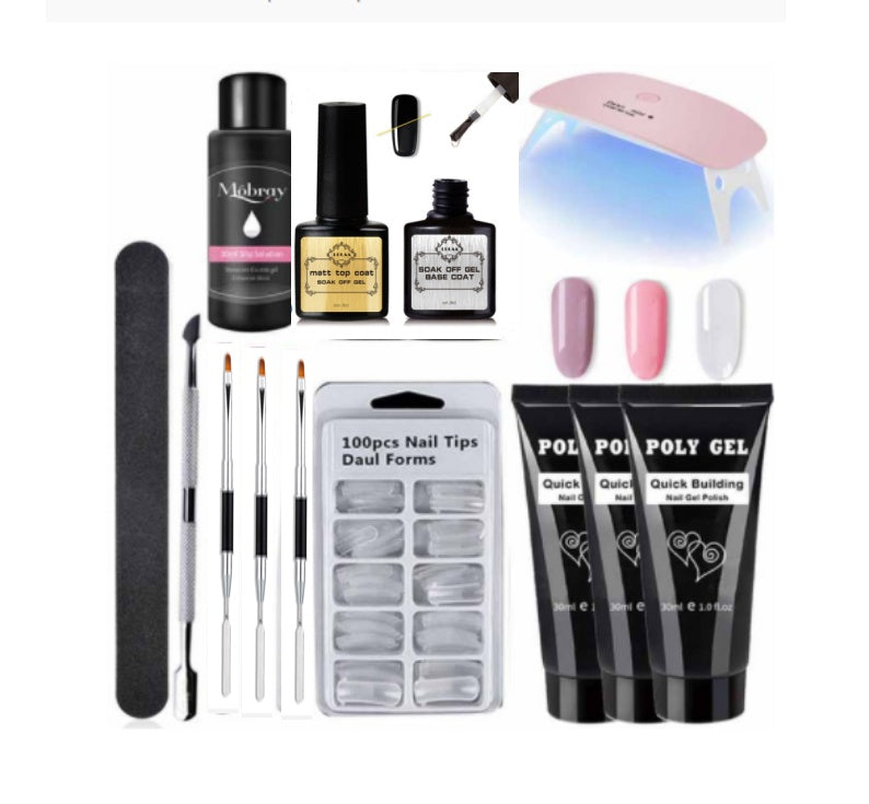 Polygel Nail Kit - 24 Timmar Deals