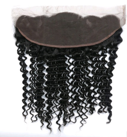 Front lace 4x13 lace frontal deep hair block real hair wig hair block - 24 Timmar Deals