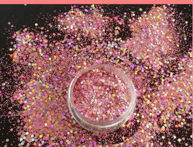 Nail jewelry mixed powder glitter - 24 Timmar Deals