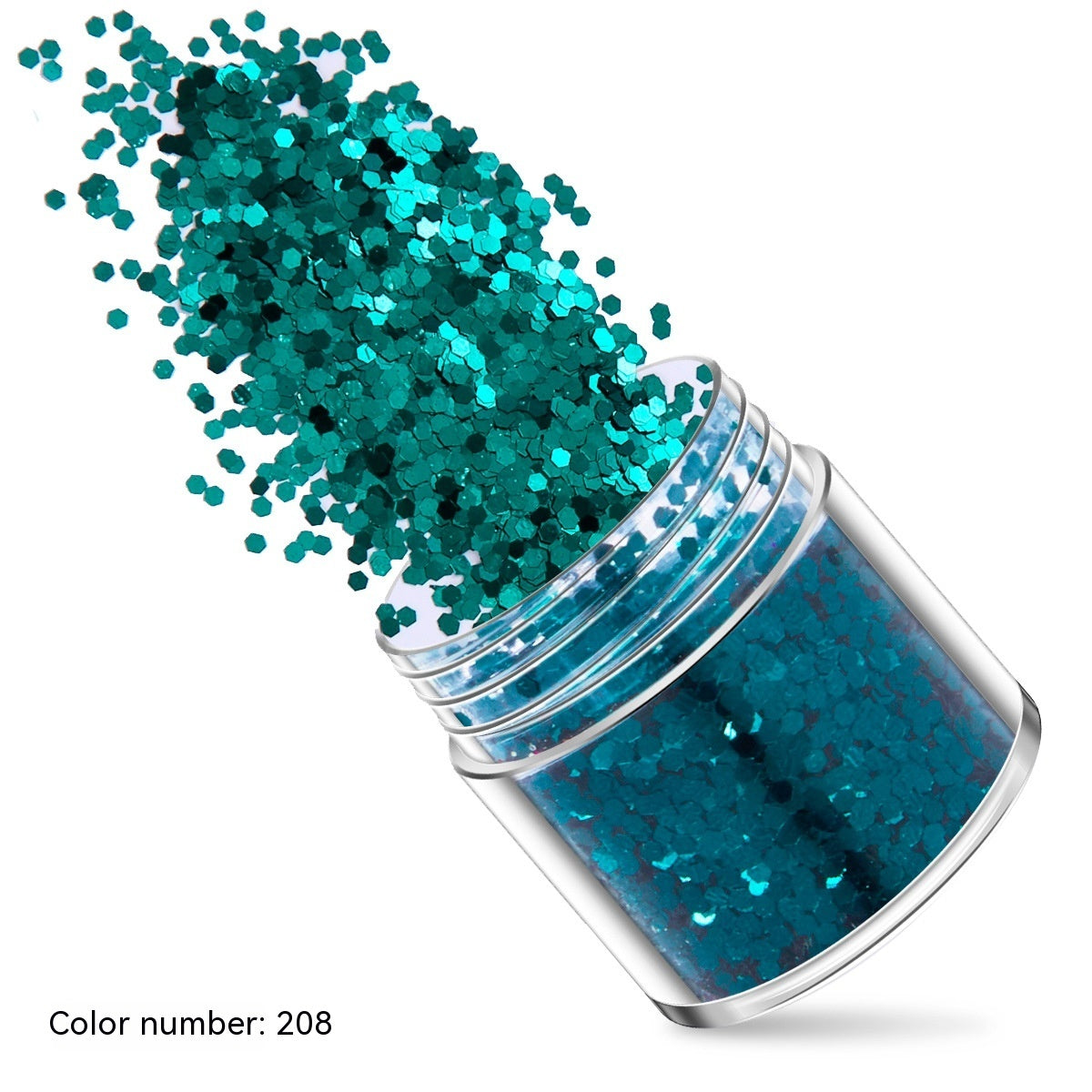 Green Manicure Set 12 Colors Mixed Nail Sequins Glitter Powder Gradient Laser Powder - 24 Timmar Deals