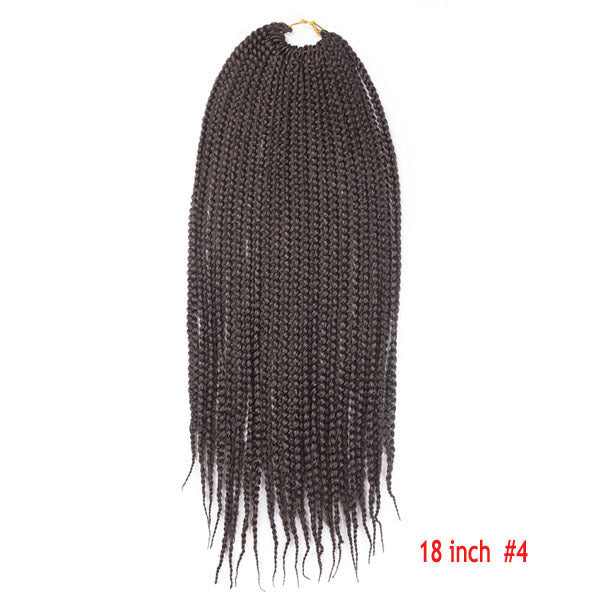 Crochet Hair Senegal Box Braids Braid Hair Extension - 24 Timmar Deals