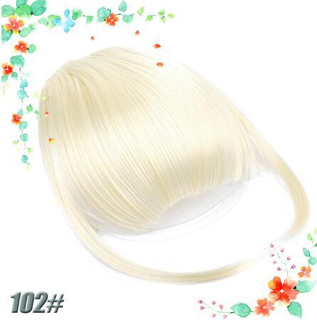 3D Clip-In Bangs hårförlängning - 24 Timmar Deals