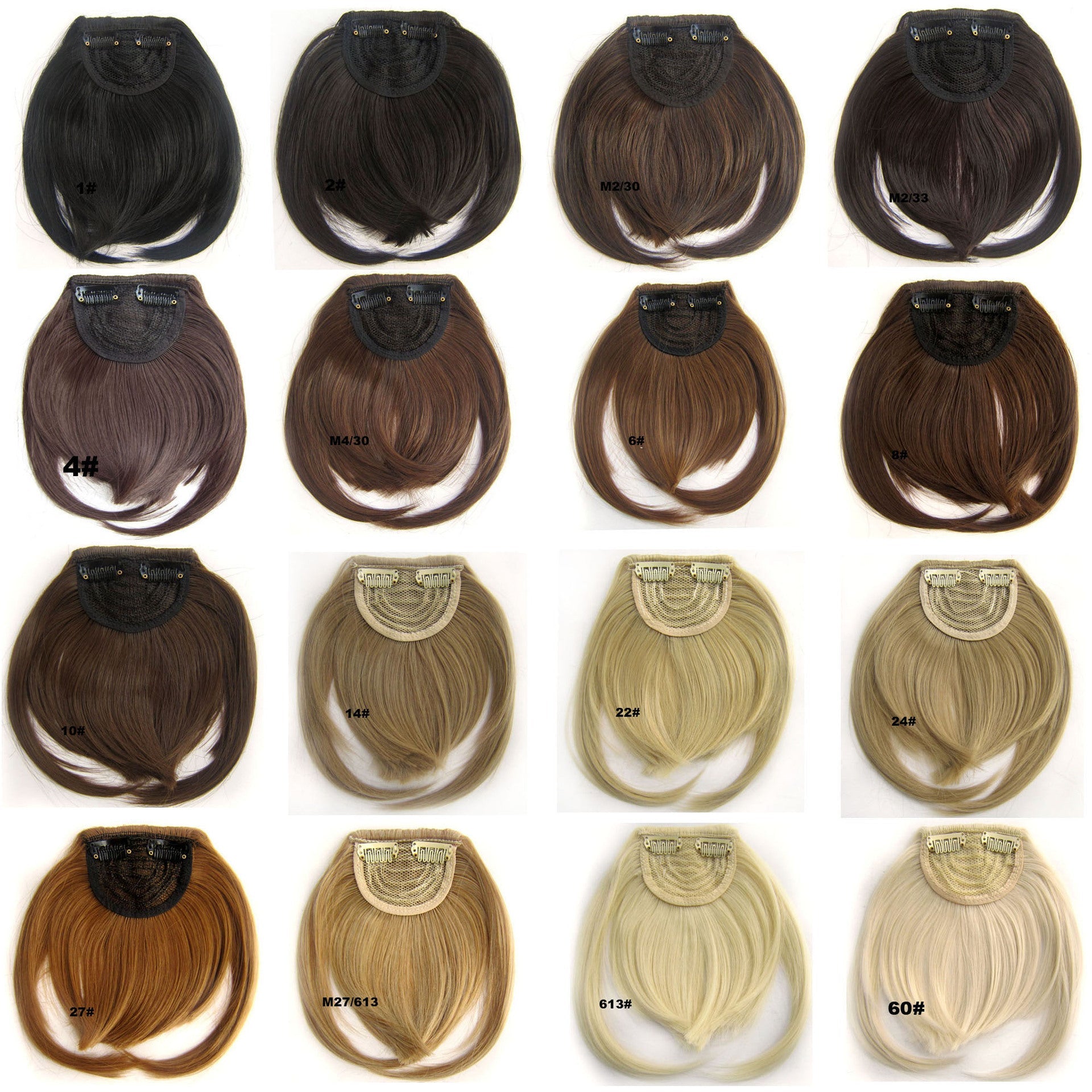 Hair Bangs Hairpiece Accessories Synthetic Fake Bangs - 24 Timmar Deals