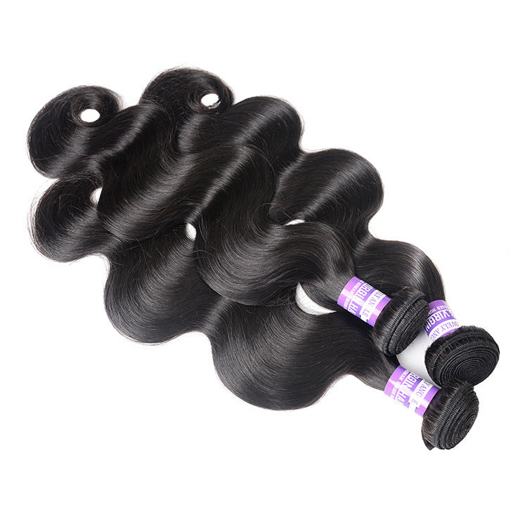 Brazilian Human Hair Bundles with closure - 24 Timmar Deals