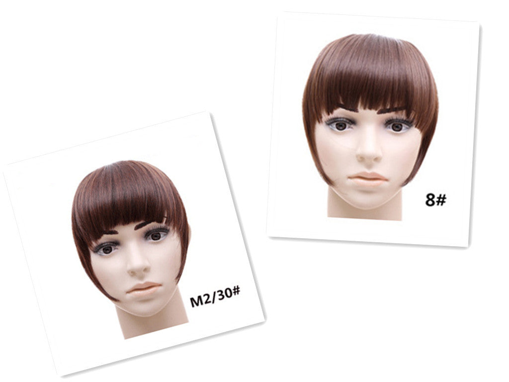 Hair Bangs Hairpiece Accessories Synthetic Fake Bangs - 24 Timmar Deals