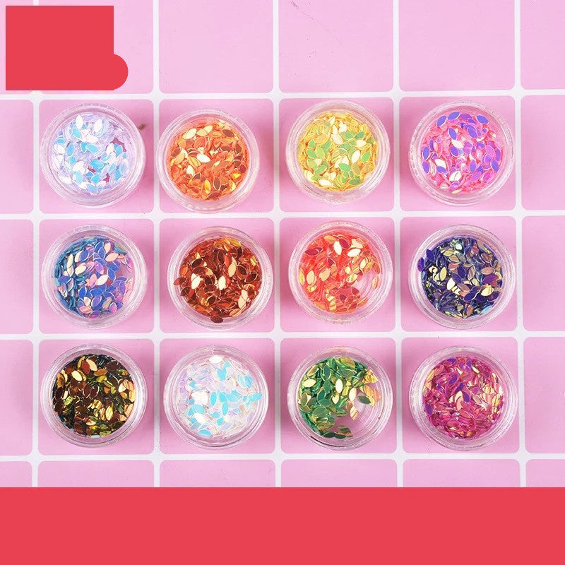 DIY 12 color glitter set - 24 Timmar Deals