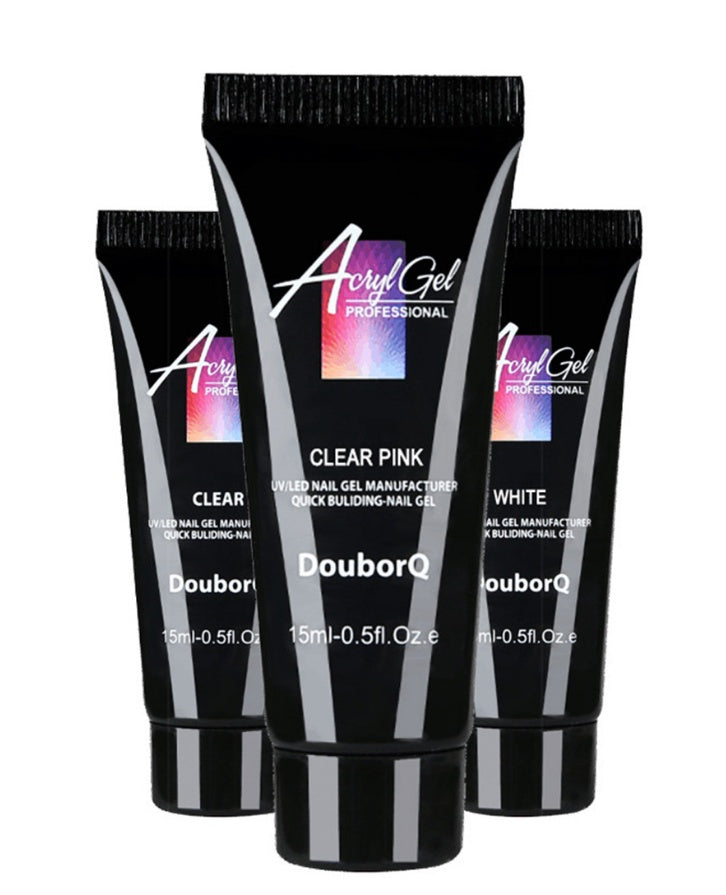 3 Color Polygel Pack  + Mold Tips - 24 Timmar Deals