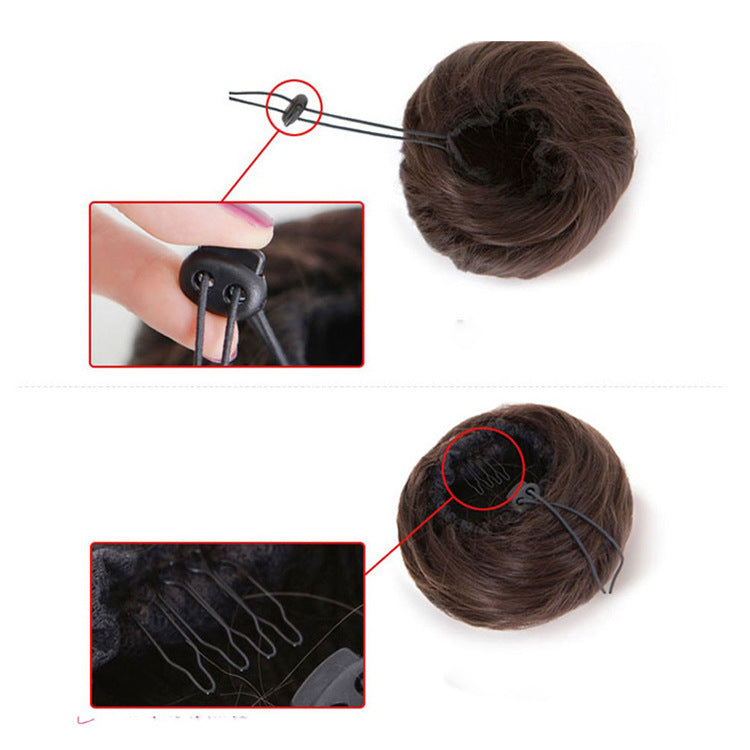 Wig with flower buds - 24 Timmar Deals