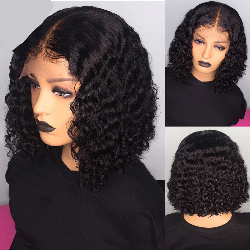 Water wave bob wigs Human Hair - 24 Timmar Deals