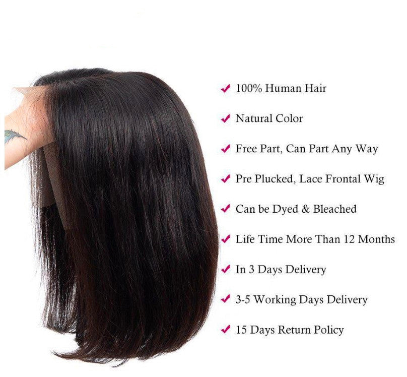 Straight human hair wigs13 * 4 Brazilian Hair - 24 Timmar Deals
