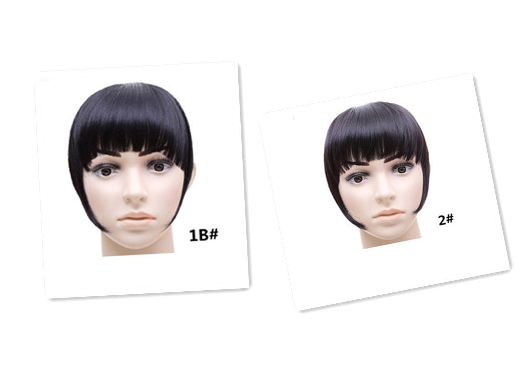 Hair Bangs Hairpiece Accessories Synthetic Fake Bangs - 24 Timmar Deals