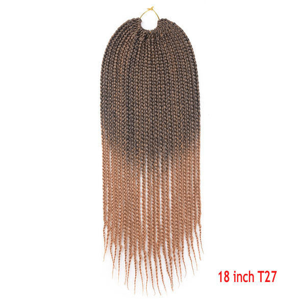 Crochet Hair Senegal Box Braids Braid Hair Extension - 24 Timmar Deals