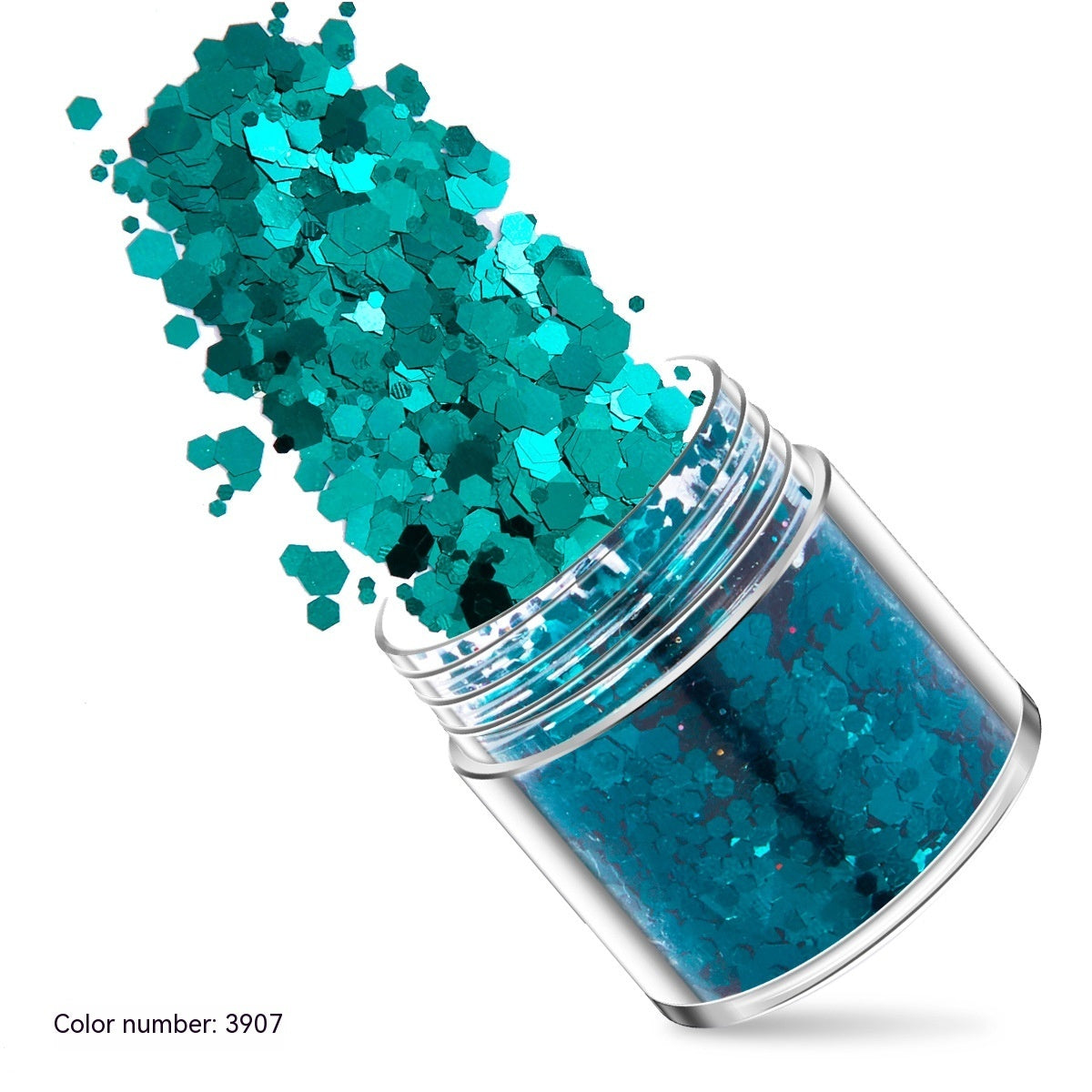 Green Manicure Set 12 Colors Mixed Nail Sequins Glitter Powder Gradient Laser Powder - 24 Timmar Deals
