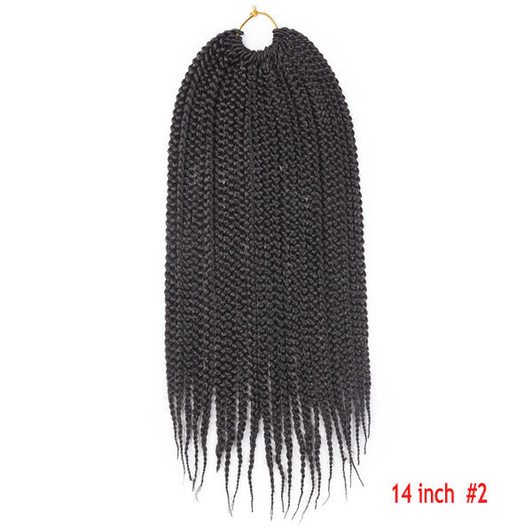 Crochet Hair Senegal Box Braids Braid Hair Extension - 24 Timmar Deals