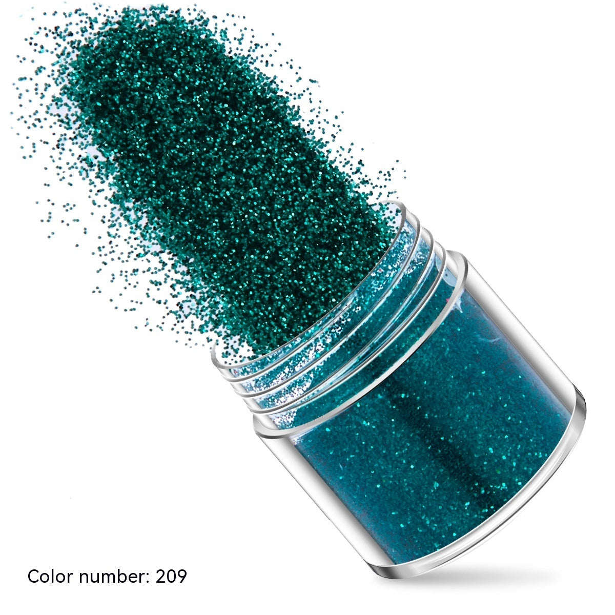 Green Manicure Set 12 Colors Mixed Nail Sequins Glitter Powder Gradient Laser Powder - 24 Timmar Deals