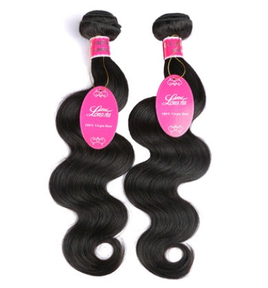 Natural color wig, real wig, hair extension, Brazilian body wave hair wig - 24 Timmar Deals