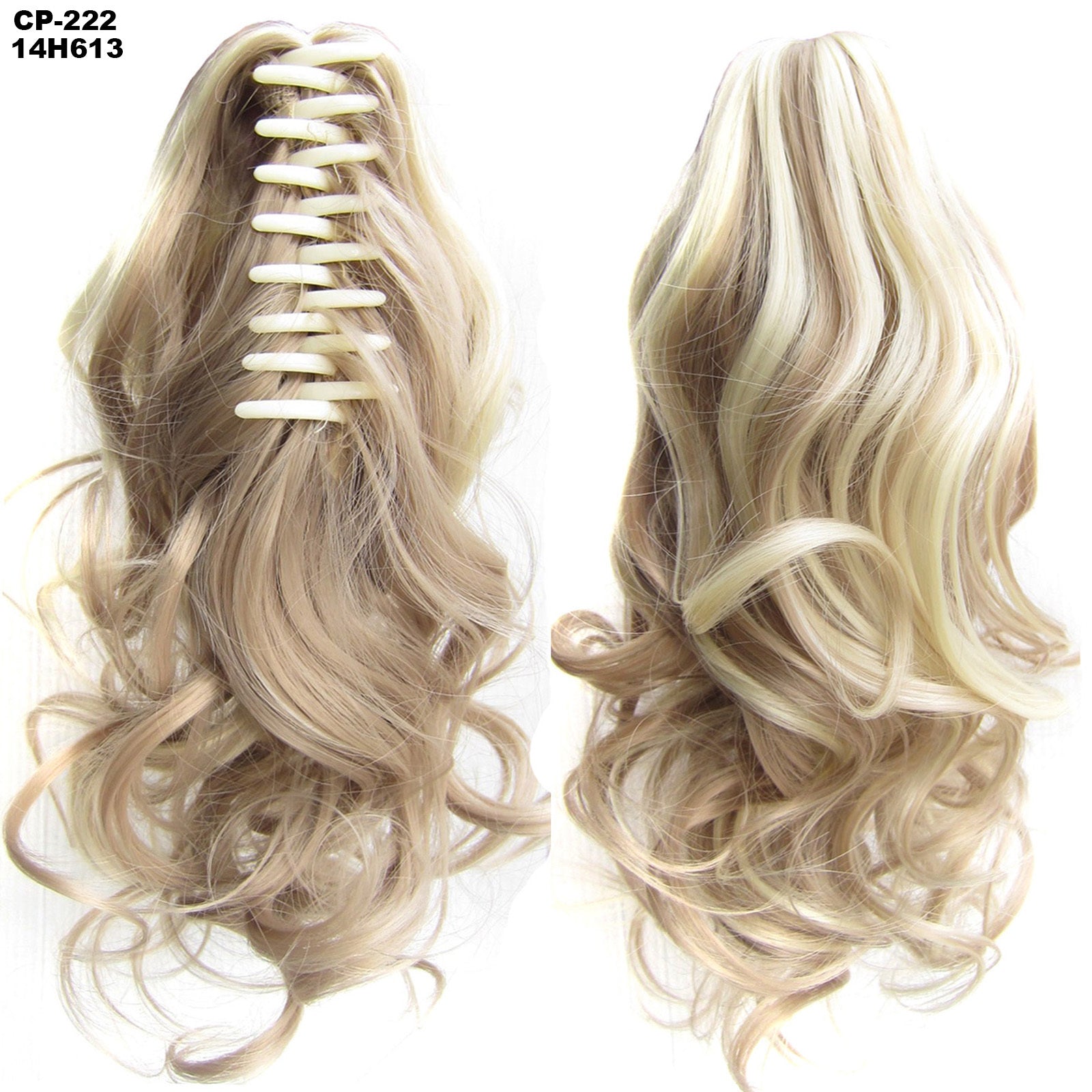 Long Wave Ponytail Wrap Around Ponytail Clip In Hair Headwear Gray Hairpiece Natural Extensions - 24 Timmar Deals