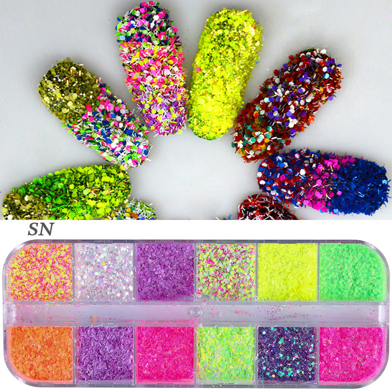 Nail polish glitter - 24 Timmar Deals